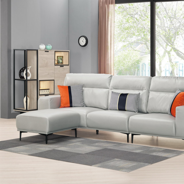 伊莉莎L型沙發組(全組)