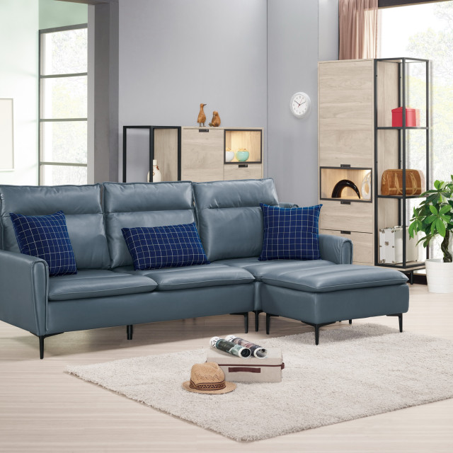 傑西L型沙發組(全組)